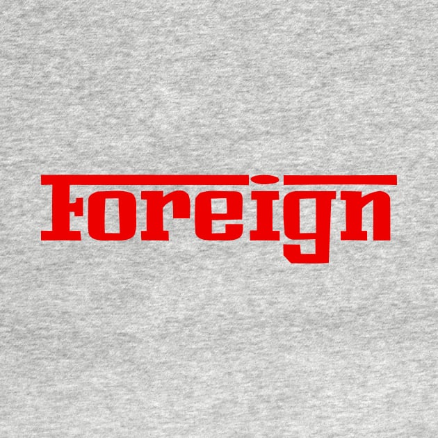 Foreign Logo Rapper Urban Shirt by DUCO